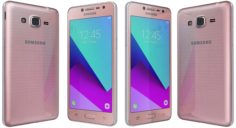 Samsung Galaxy J2 Prime Pink model 3D Model