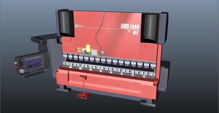 3D press brake 3D Model