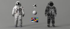 lars amstrong space suit replica 3D 3D Model