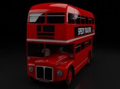 British Bus Gallery 3D Model