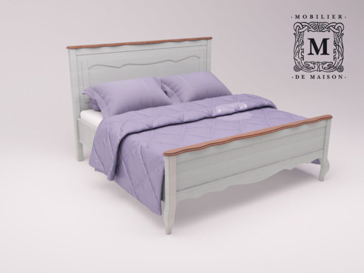 Bed Belveder B-ST9341M Provence 3D Model