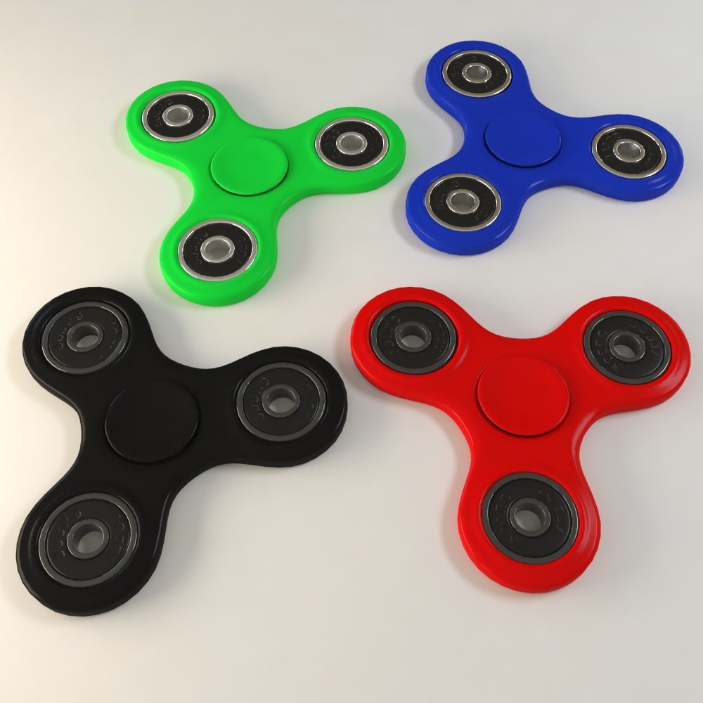 Fidget spinner 3D Model