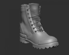 Boots 3D model 3D Model