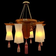 3D Chinese palace lamp 3D Model