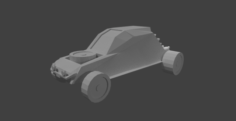 3D Buggy 3D Model