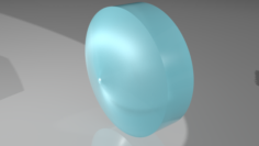 Axicon Lens 3D Model