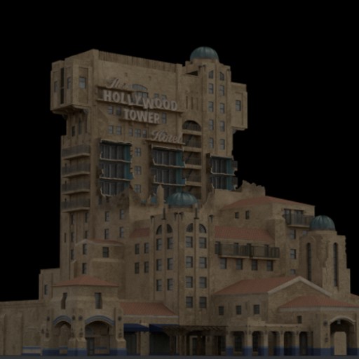 Disneys Tower of Terror						 Free 3D Model