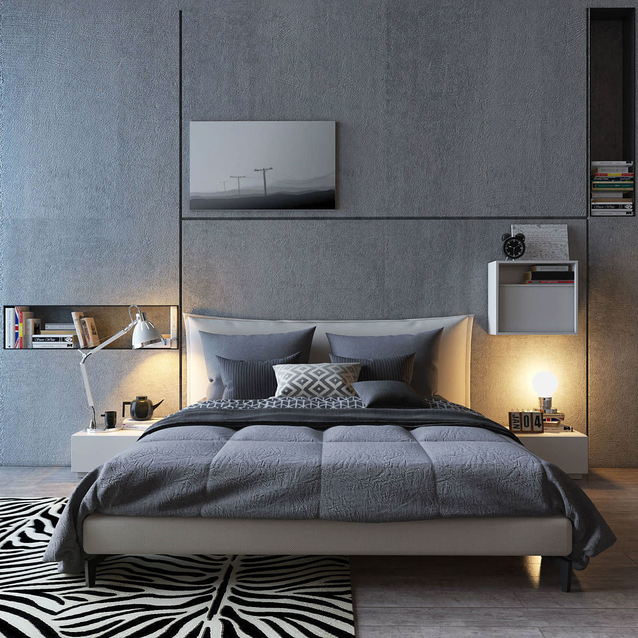 3D Alf Francis bed 3D Model