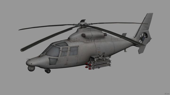 Harbin Z-9 3D Model