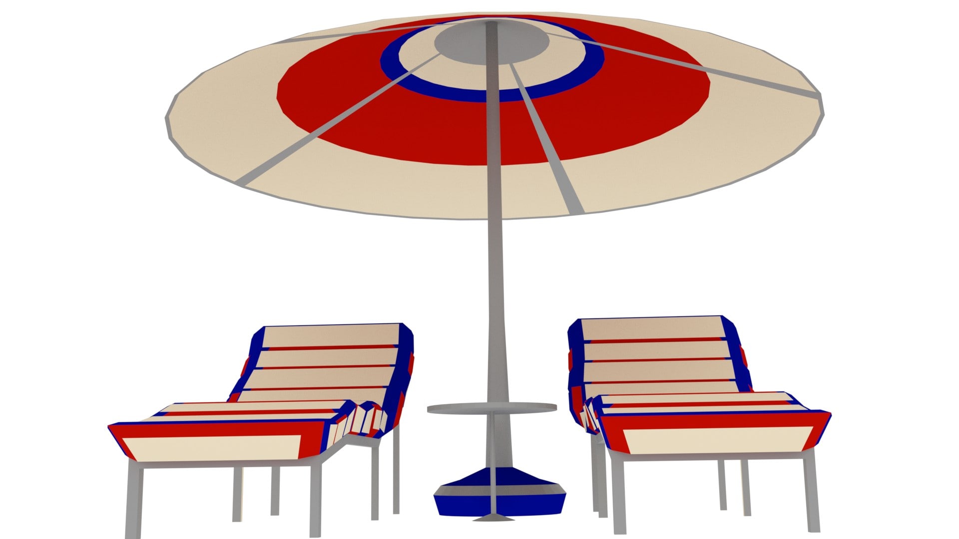 Sunbed 3D Model