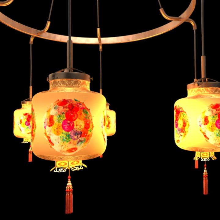 Chinese palace lantern 3D Model