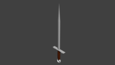 Simple sword 3D Model