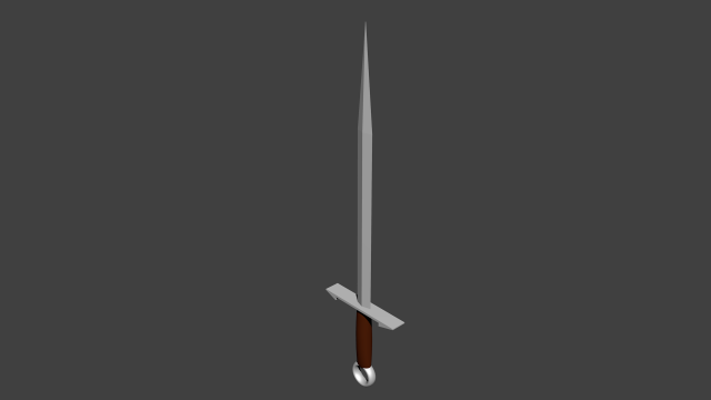 Simple sword Free 3D Model