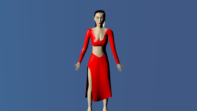 Woman 3d model 3D Model