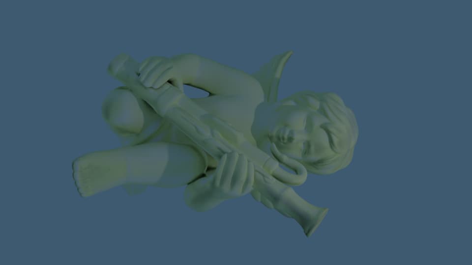 Angel 4 3D Model