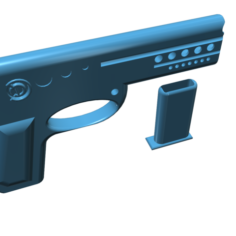 GUN SHOOTS RUBBERBAND  3D Print Model