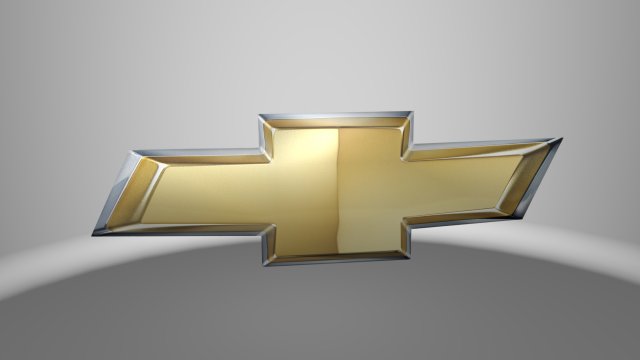 Chevrolet logo 3D Model