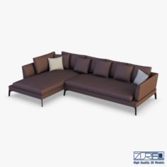 Diva sofa 3D Model