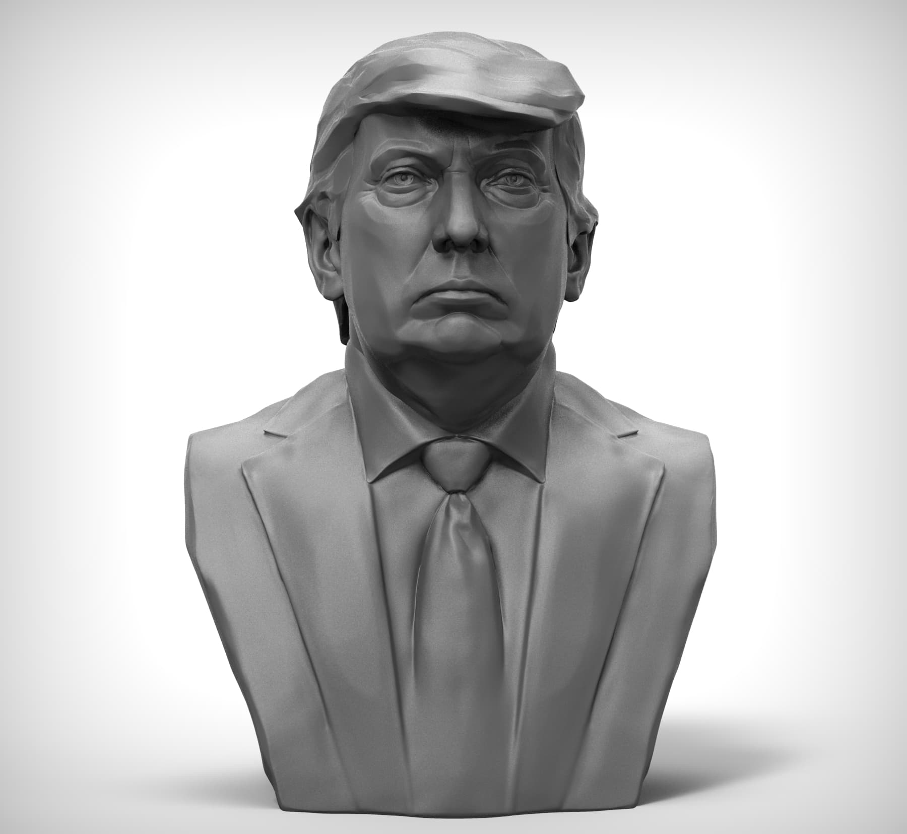 Donald Trump Constructive 3D model 3D Model - 3DHunt.co