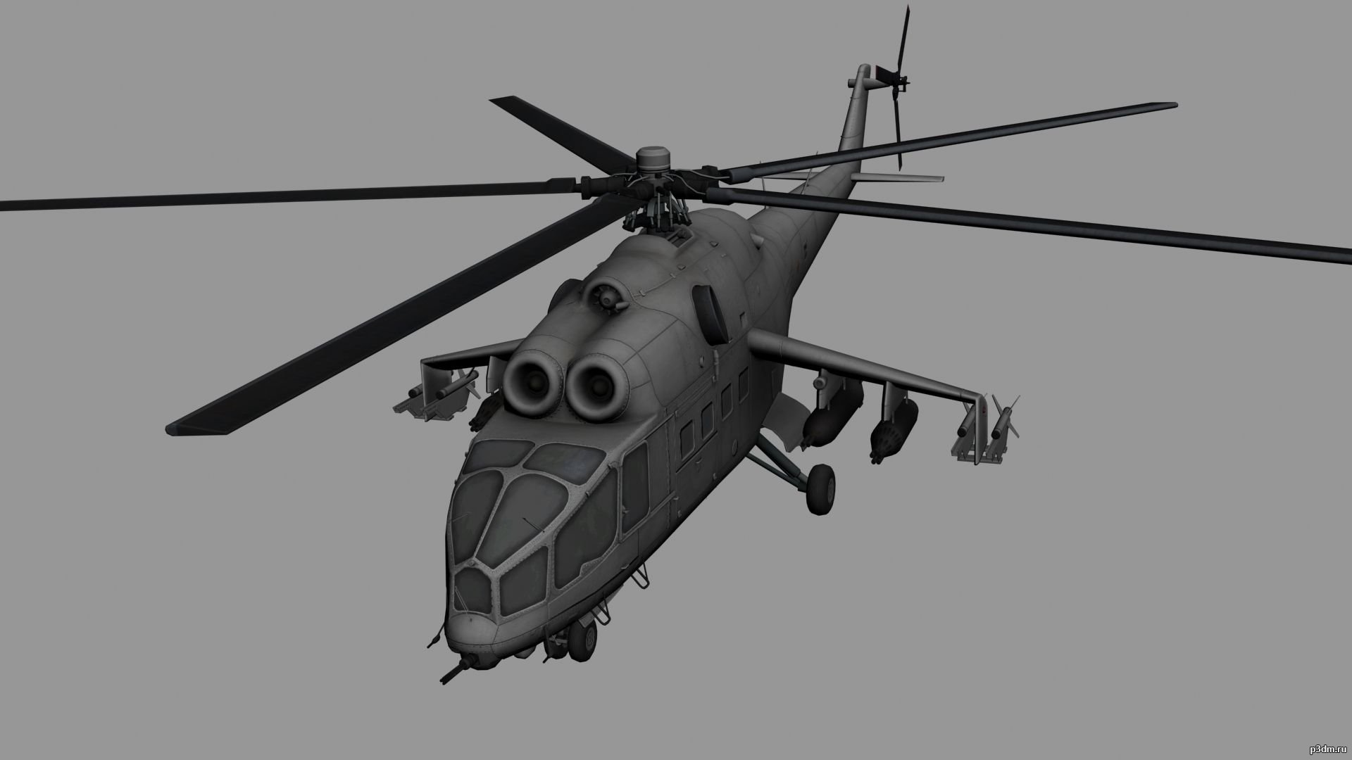 Mi 24 A 3D Model