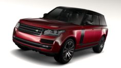 Range Rover SVAutobiography Dynamic 2017 3D Model