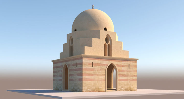 Islamic building 3D Model