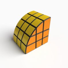 3D Rare cube puzzle toy 3D Model