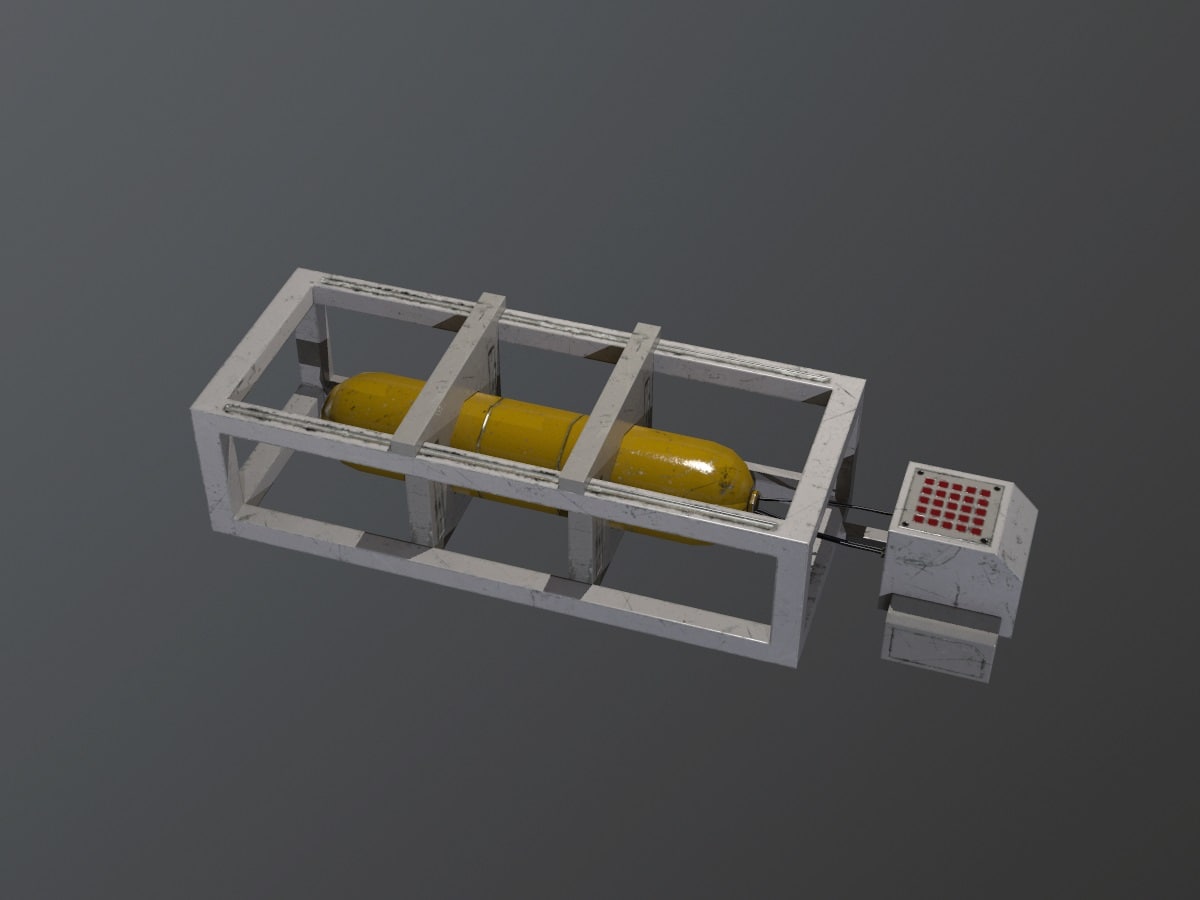 3D Sci-Fi Asset 03 3D Model