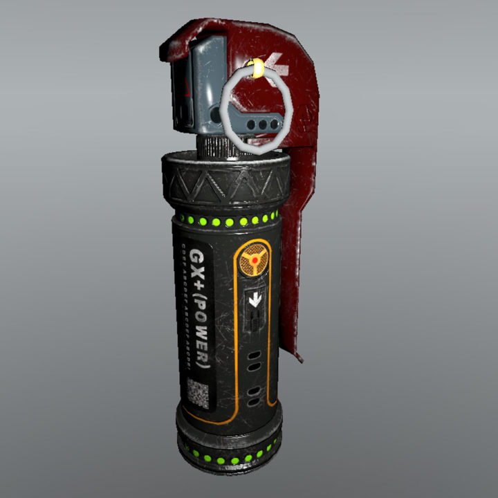 3D grenade 3D Model