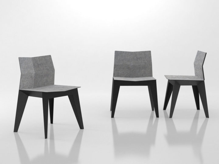 E2 Chair model Free 3D Model
