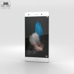 Huawei P8 Lite White 3D Model