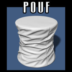 Pouf (15) 3D Model