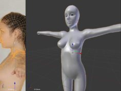 Female body 3D Model