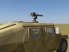 Humvee-Desert Camo Version 3D Model