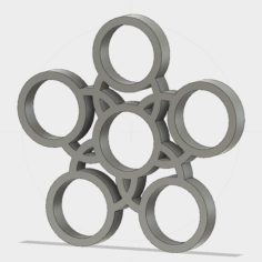 Handspinner 5 bearing 3D Print Model