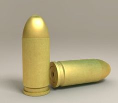9Mm Bullets 3D Model