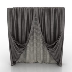Curtain 3D Model