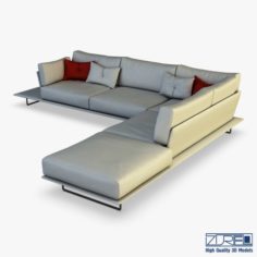 Vessel sofa v 1 3D Model