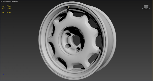 Wheel 3D Model