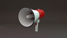 Megaphone 3D Model