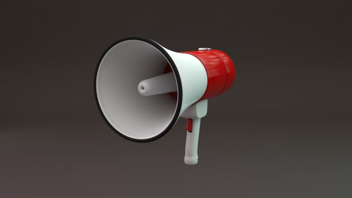 Megaphone 3D Model