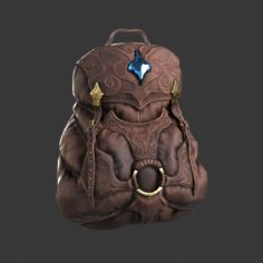 3D backpack model 3D Model