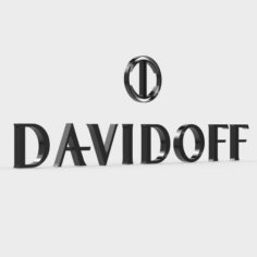 Davidoff logo 3D Model