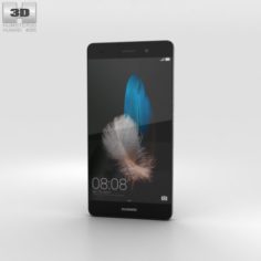 Huawei P8 Lite Black 3D Model