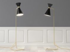 Novara Floor Lamp 3D Model