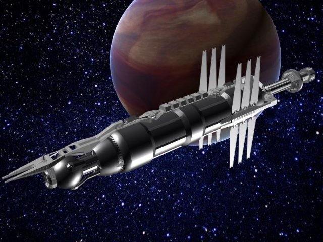 ORBITAL STATION 3D Model