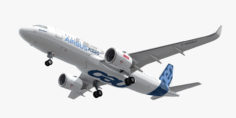 3D Airbus A320neo 3D Model