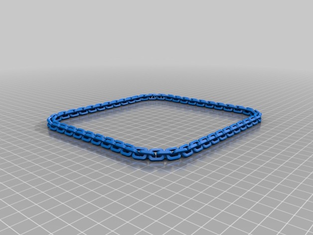 Chain Necklace 3D Print Model