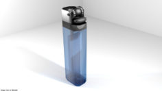 Lighter – Bic 3D Model