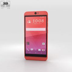 HTC J Butterfly 3 Red model 3D Model